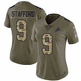 Women Nike Lions 9 Matthew Stafford Olive Camo Salute To Service Limited Jersey Dzhi,baseball caps,new era cap wholesale,wholesale hats